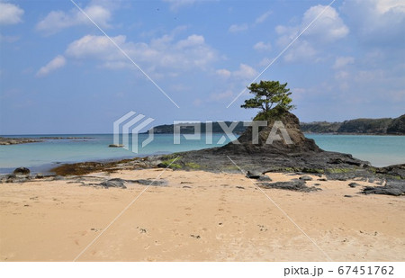 夏 対馬 ビーチ 67451762