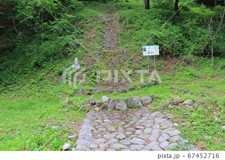 牛伏川張石水路 右岸一号張石工 牛伏川張石水路 右岸一号張石工 67452716