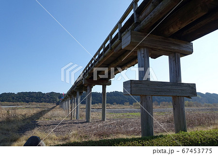 蓬莱橋 静岡県島田市 蓬莱橋 静岡県島田市 67453775