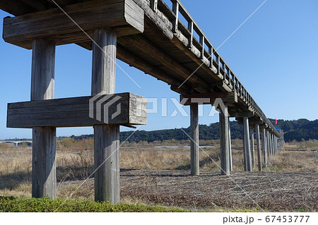 蓬莱橋 静岡県島田市 蓬莱橋 静岡県島田市 67453777
