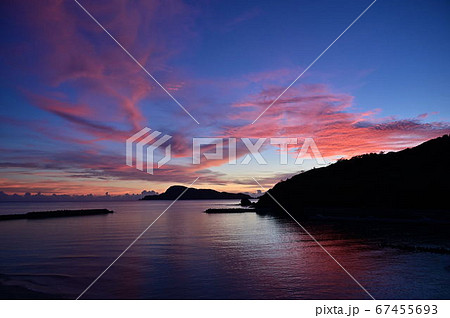 慶良間の夕景 慶良間の夕景 67455693