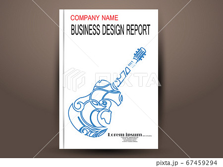 Cover Design template, annual report cover, flyer, 67459294