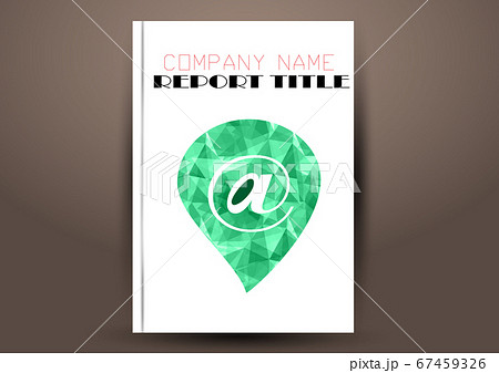 Cover Design template, annual report cover, flyer, 67459326