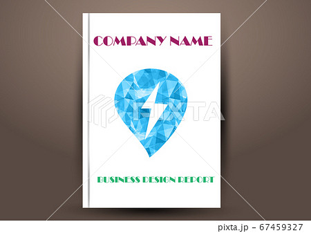 Cover Design template, annual report cover, flyer, 67459327