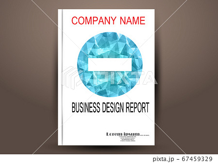 Cover Design template, annual report cover, flyer, 67459329