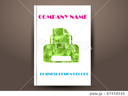 Cover Design template, annual report cover, flyer, 67459330