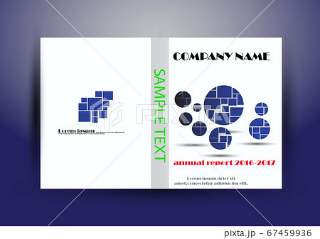 Cover Design template, annual report cover, flyer, 67459936