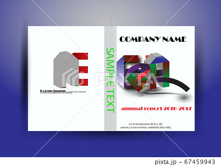 Cover Design template, annual report cover, flyer, 67459943