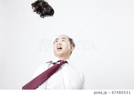 カツラのビジネスマン 67460331