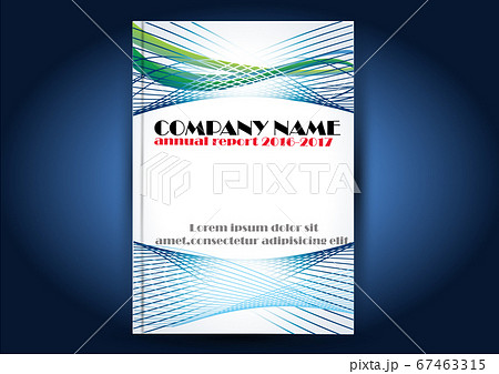Cover Design template, annual report cover, flyer, 67463315