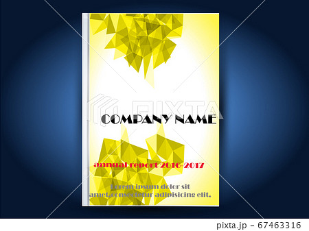 Cover Design template, annual report cover, flyer, 67463316