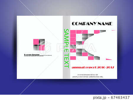 Cover Design template, annual report cover, flyer, 67463437
