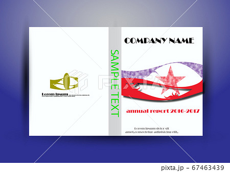 Cover Design template, annual report cover, flyer, 67463439