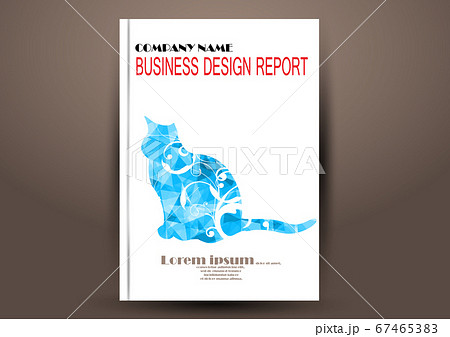 Cover Design template, annual report cover, flyer, 67465383