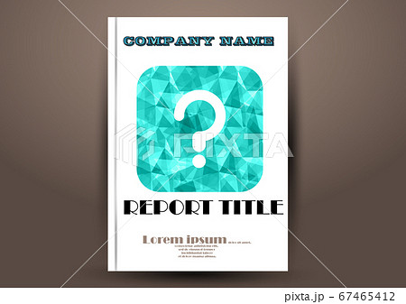 Cover Design template, annual report cover, flyer, 67465412