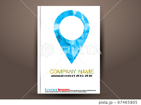 Cover Design template, annual report cover, flyer, 67465805