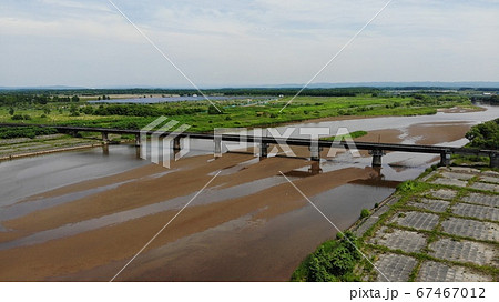 JR日高本線 厚真川橋梁 JR日高本線 厚真川橋梁 67467012