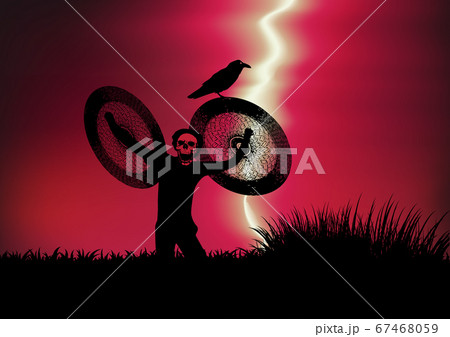 Creative design for Happy Halloween background 67468059