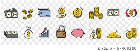 money Coin finance icons vector 67468380