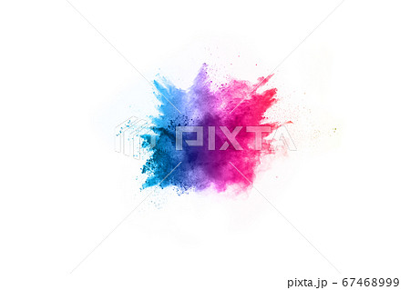 abstract powder splatted background. Colorful powder explosion on white background. Colored cloud. Colorful dust explode. Paint Holi. abstract powder splatted background. Colorful powder explosion on white background. Colored cloud. Colorful dust explode. Paint Holi. 67468999
