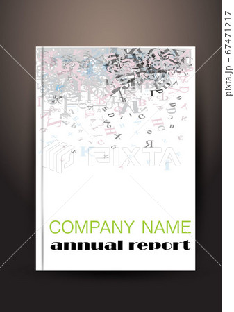 Annual report brochure flyer design template 67471217