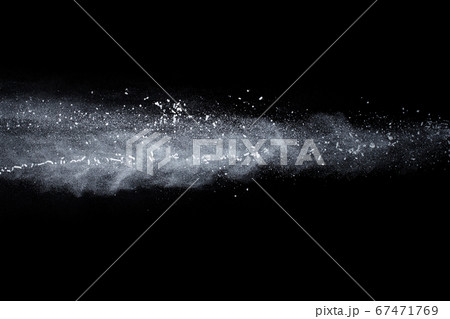 White powder explosion on black background. Colored cloud. Colorful dust explode. Paint Holi. White powder explosion on black background. Colored cloud. Colorful dust explode. Paint Holi. 67471769