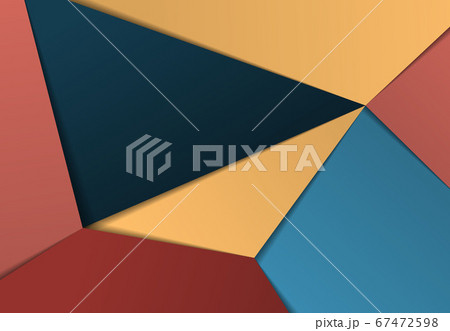 Abstract gradient colorful paper cut design decorative background.  67472598