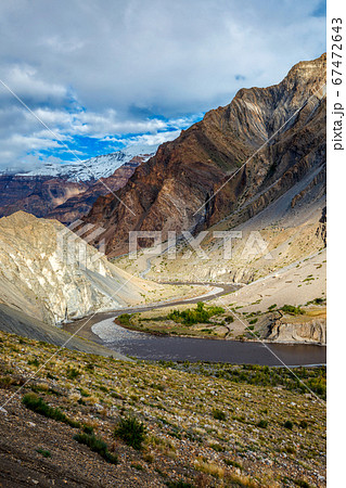 Spiti Valley in Himalayas, Himachal Pradesh, India Spiti Valley in Himalayas, Himachal Pradesh, India 67472643