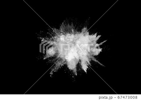 White powder explosion on black background. Colored cloud. Colorful dust explode. Paint Holi. White powder explosion on black background. Colored cloud. Colorful dust explode. Paint Holi. 67473008