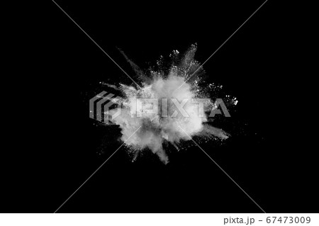 White powder explosion on black background. Colored cloud. Colorful dust explode. Paint Holi. White powder explosion on black background. Colored cloud. Colorful dust explode. Paint Holi. 67473009