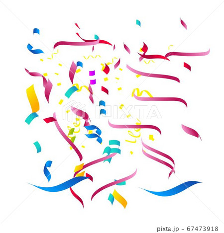 Colorful confetti. Festive of falling shiny 67473918