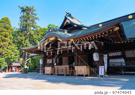 府中市 大國魂神社 拝殿 67474045
