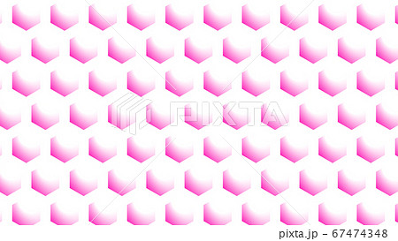 CGヘクサゴン グラデーションの六角形 CGヘクサゴン グラデーションの六角形 67474348