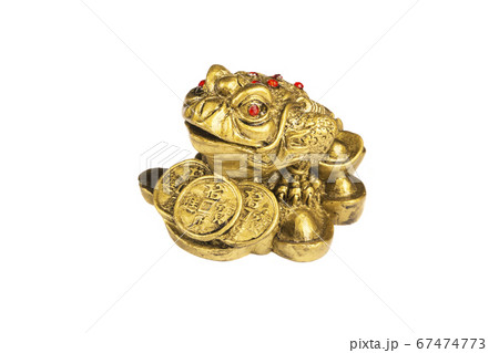 statuette Buddha gold frog. 67474773