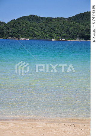 山陰の日本海を望む絶景ビーチ 山陰の日本海を望む絶景ビーチ 67474896