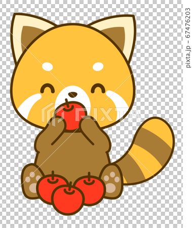 小熊貓吃矢量圖 小熊貓吃矢量圖 67476203