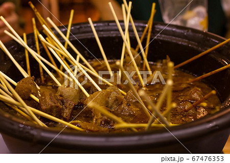 おでんの具材の牛すじ肉 おでんの具材の牛すじ肉 67476353