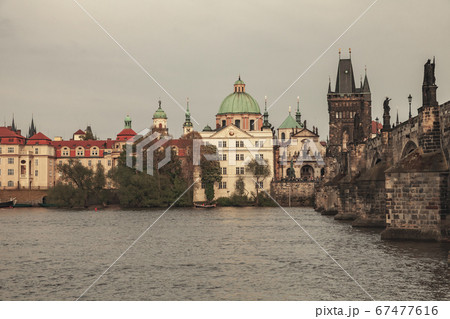 Prague, Czech Republic. Vintage stylized photo Prague, Czech Republic. Vintage stylized photo 67477616