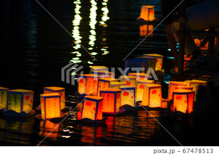 灯篭流しの灯籠（東京都調布市） 67478513