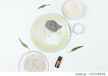 Natural cosmetics clay powder 67478636