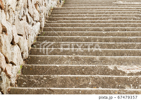 Old marching stairs with close-up. As a background. Old marching stairs with close-up. As a background. 67479357