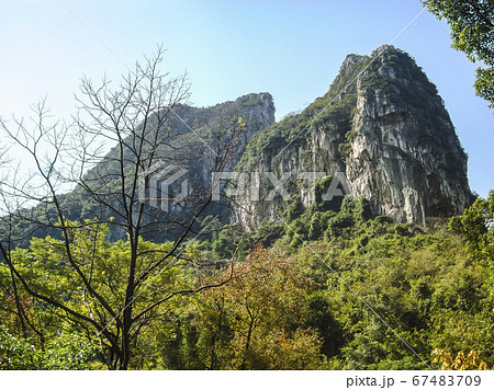 中国 桂林 蘆笛岩 外観 / Reed Flute Cave, Guilin, China 67483709