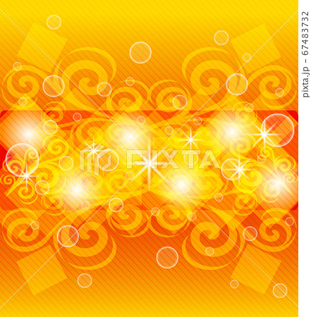 vector illustration of an abstract orange 67483732