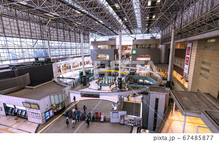 日本の横浜都市景観 たまプラーザ駅などを望む 日本の横浜都市景観 たまプラーザ駅などを望む 67485877