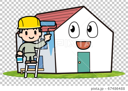 用滾筒塗油漆 67486488