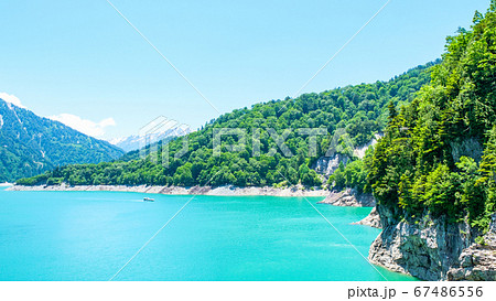 初夏の黒部湖 初夏の黒部湖 67486556