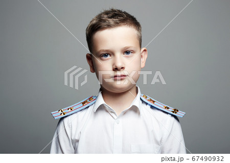 young officer. handsom boy in uniform. Police 67490932