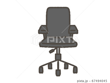 在宅や会社で使う椅子のイラスト素材