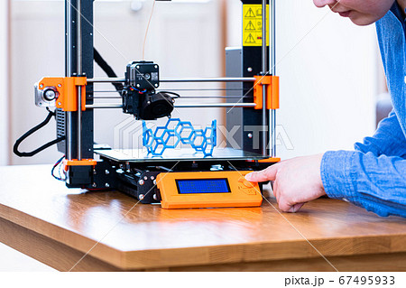 3Dプリンタ リモートワーク 3Dプリンタ リモートワーク 67495933