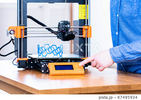 3Dプリンタ リモートワーク 3Dプリンタ リモートワーク 67495934